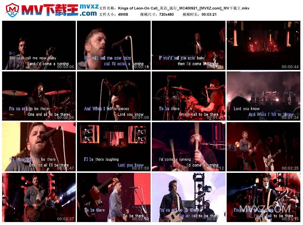 Kings of Leon-On Call_英语_流行_MC400921